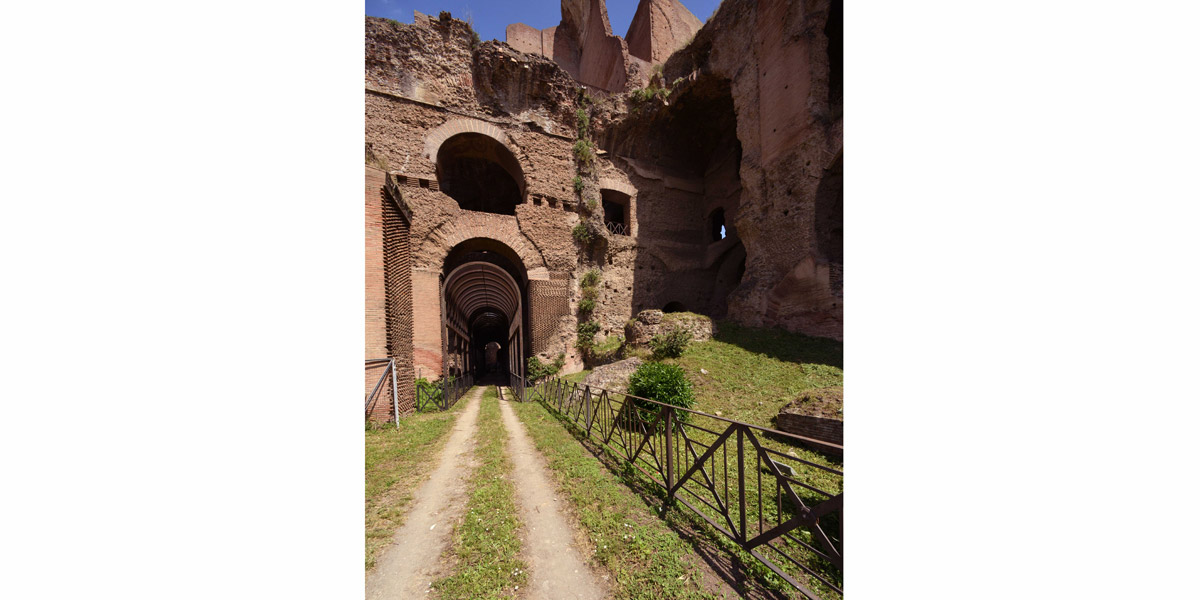Roma, Colle Palatino, Arcate severiane. ©Parco archeologico Colosseo_ph B.Angeli